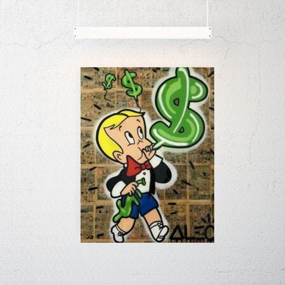 Richie Rich - Money Balloon Print