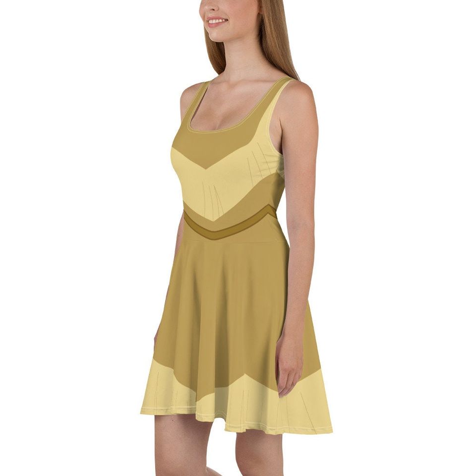 Pocahontas Cosplay Skater Dress / Running Costume