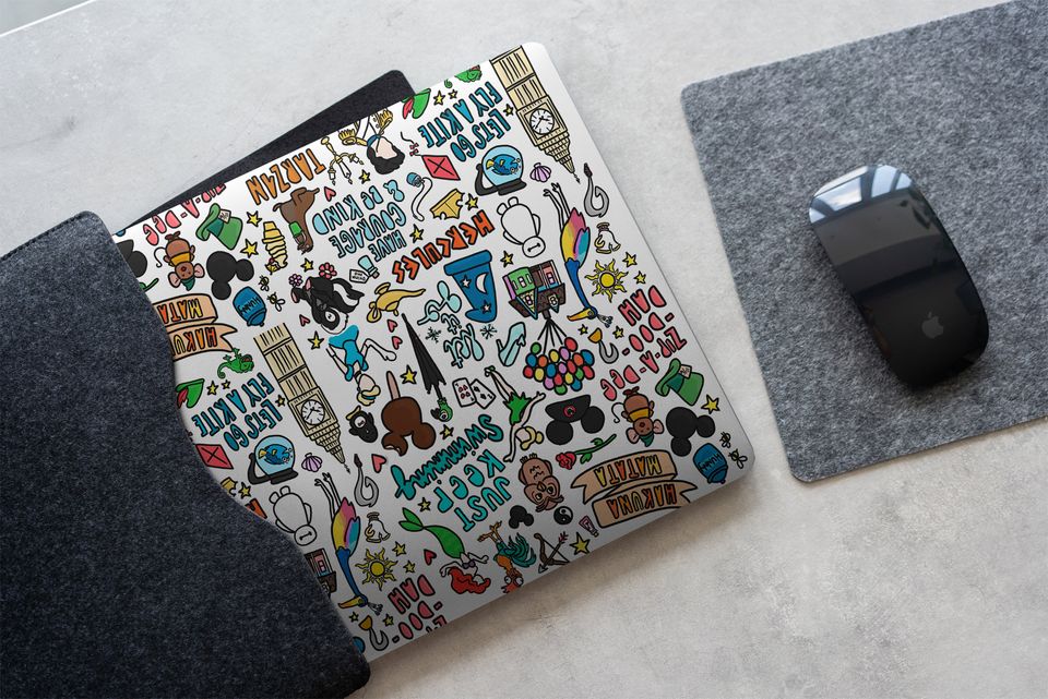 Disneyland  Macbook Laptop Skins
