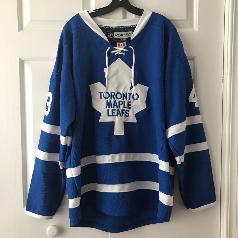 Nazem Kadri Toronto Maple Leafs Jersey CCM NHL Career 2010 Present