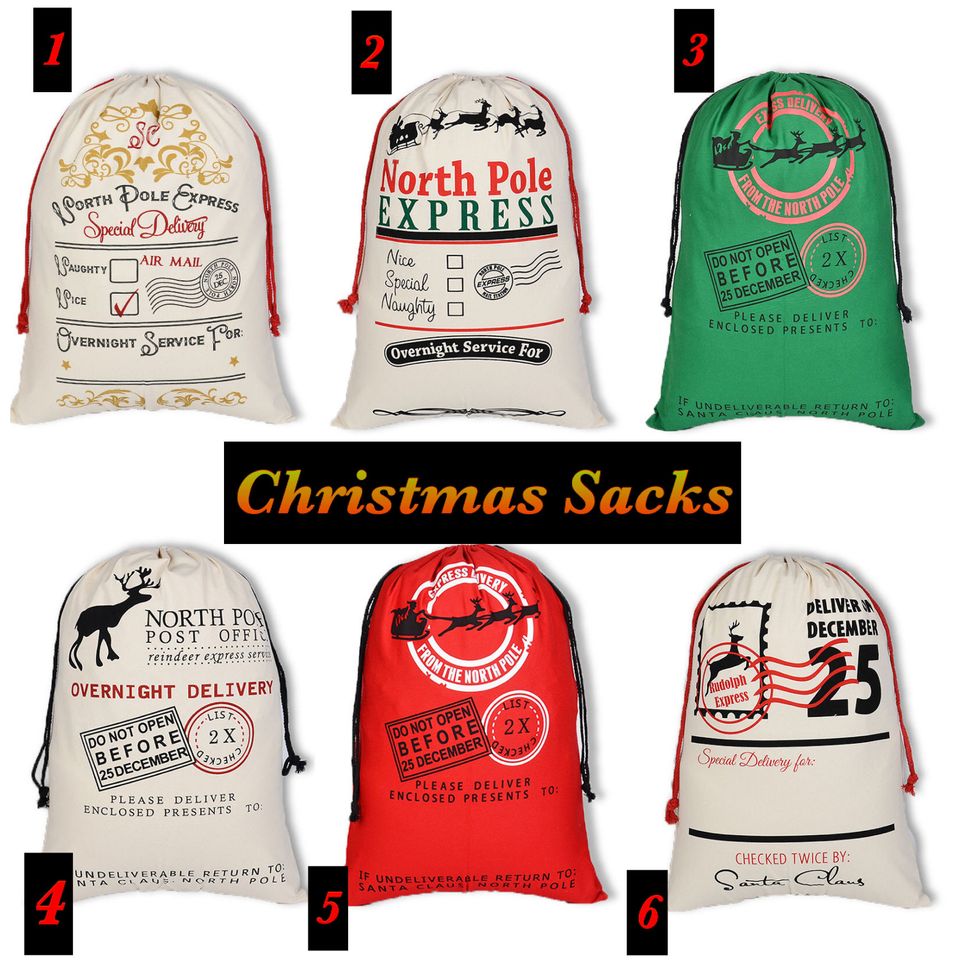 Personalized Christmas Sack | Santa Sack |  Christmas Gift | Christmas Gift | Customized Sack