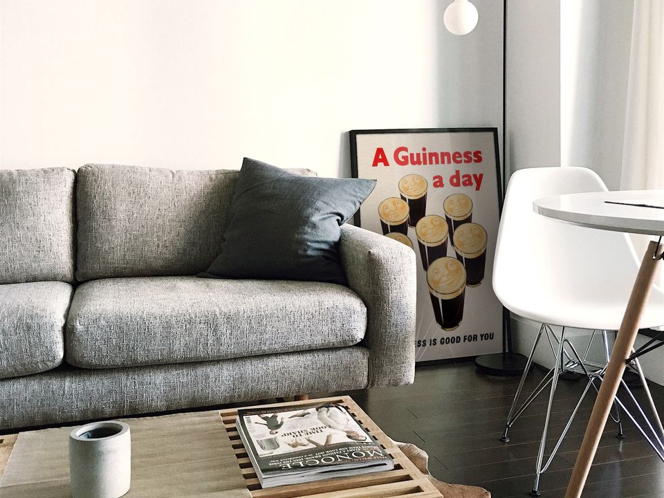 A Guinness A Day Original Vintage Poster