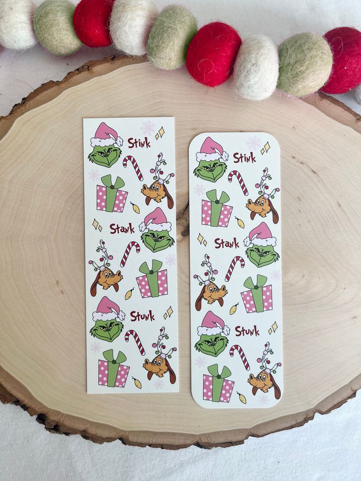 The Grin Funny Character & Max Bookmark