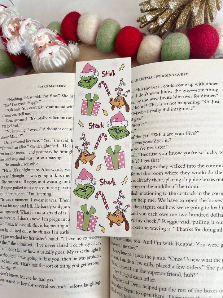 The Grin Funny Character & Max Bookmark