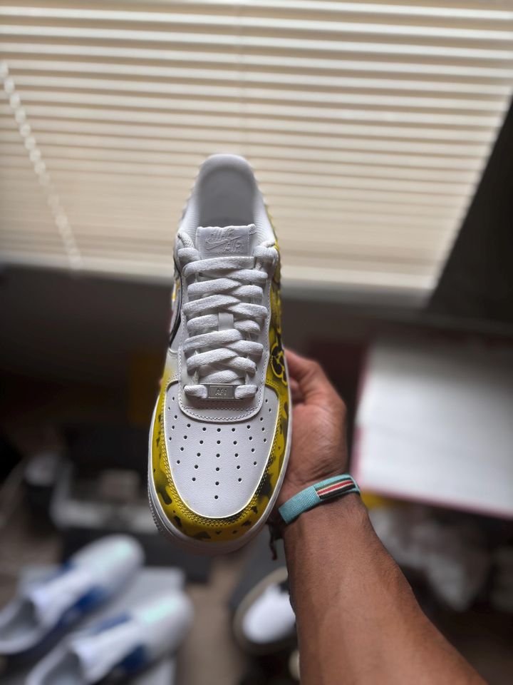 Football Sneakers - Steeler Team Design