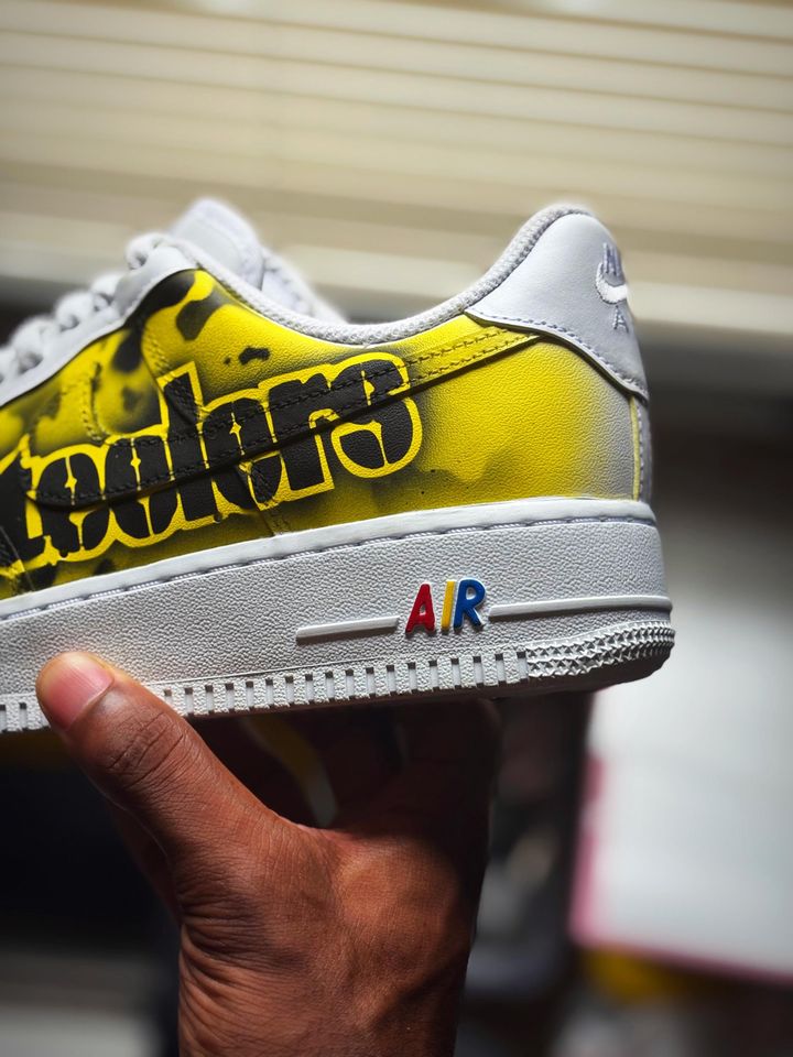 Football Sneakers - Steeler Team Design
