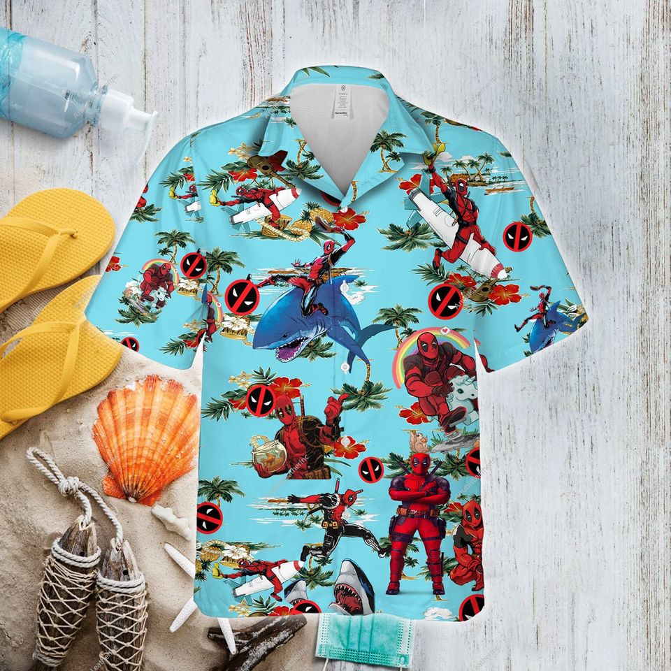 Deadpool Hawaiian Shirt