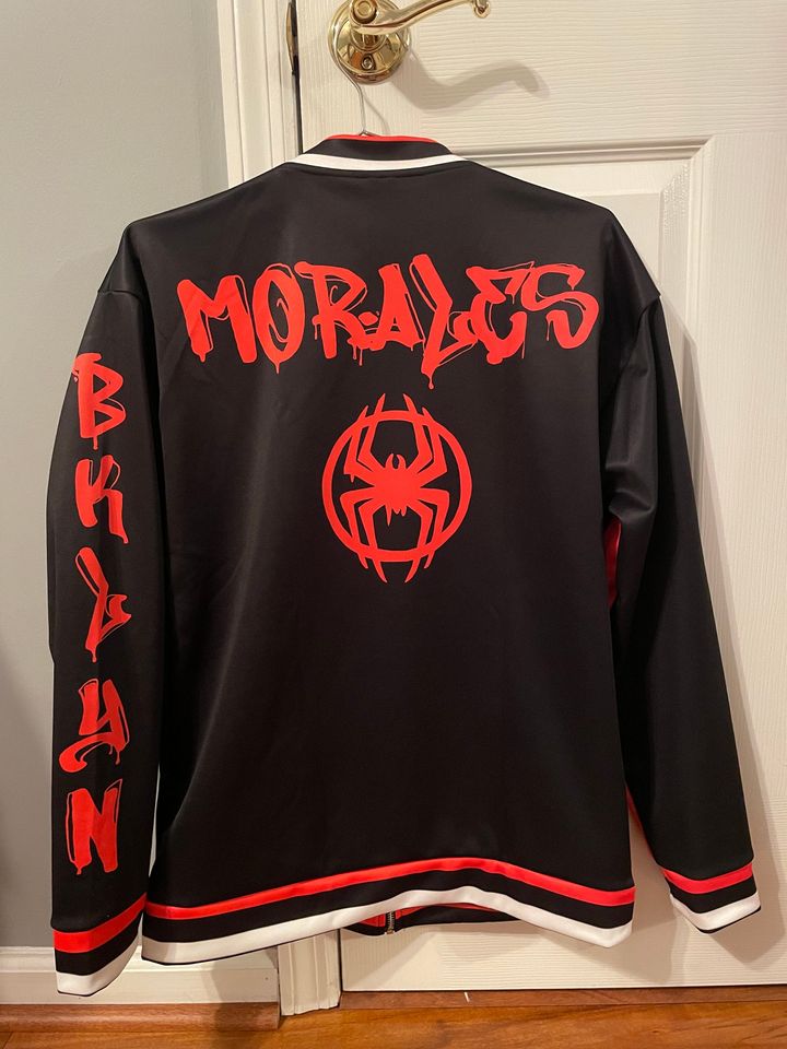 Miles Morales Across the Spiderverse Unisex Bomber Jacket