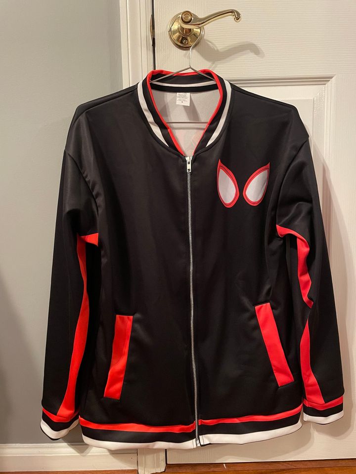 Miles Morales Across the Spiderverse Unisex Bomber Jacket