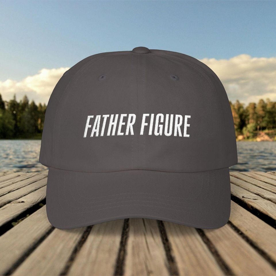 Father Figure Embroidered Baseball Hat - Unisex Adjustable, Casual Everyday Wear