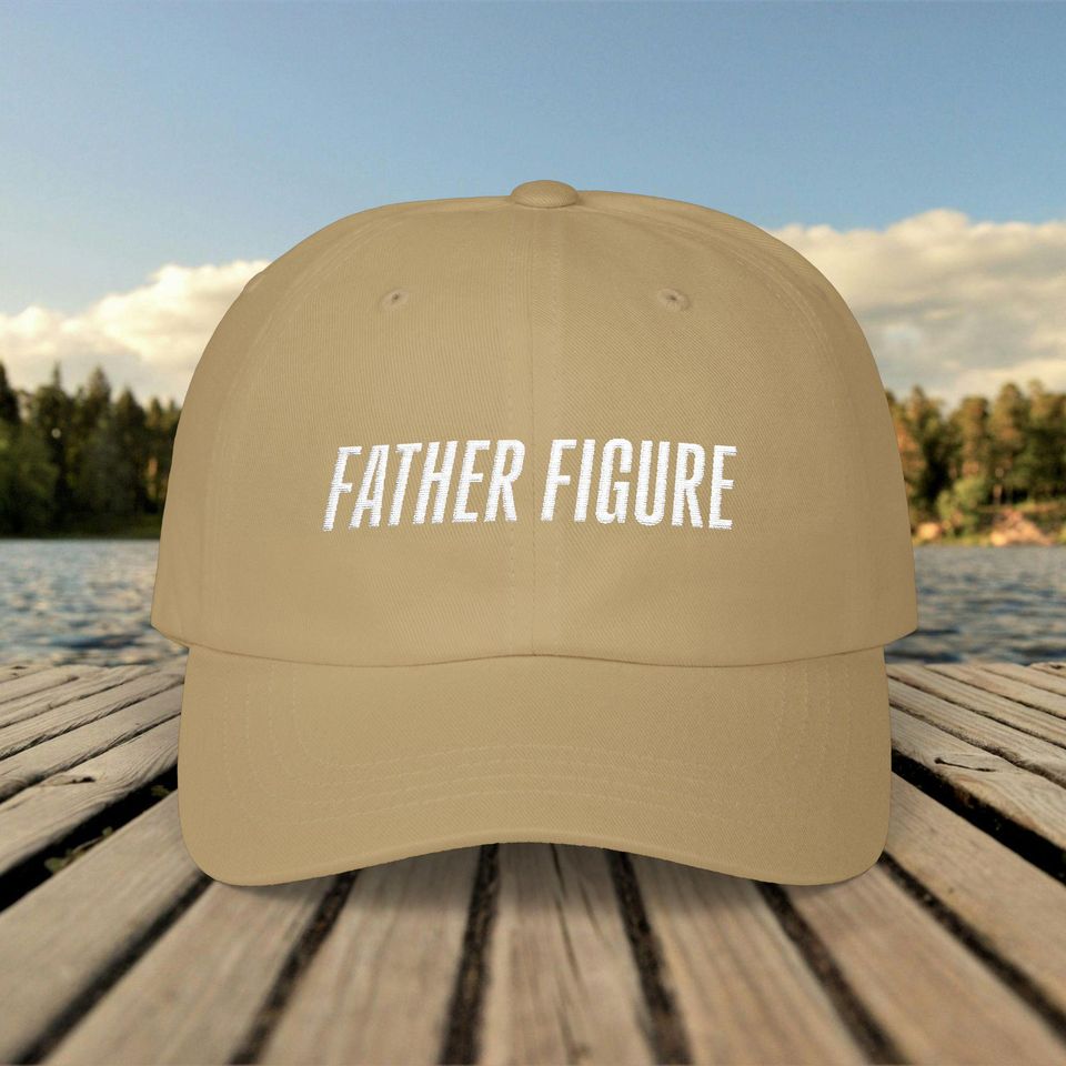 Father Figure Embroidered Baseball Hat - Unisex Adjustable, Casual Everyday Wear