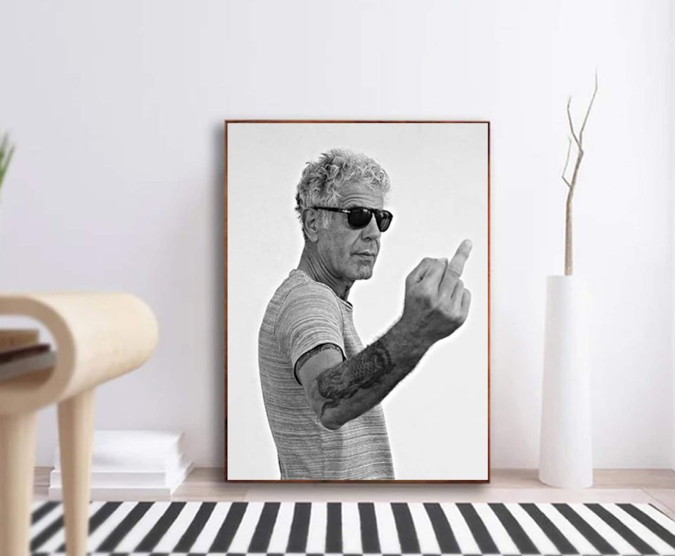 Anthony Bourdain Cool Poster