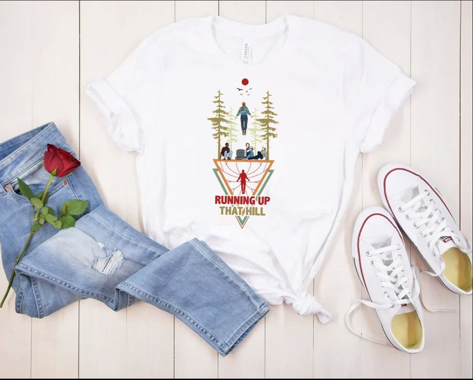 Stranger Things Running Up That Hill Max Mayfield T-Shirt