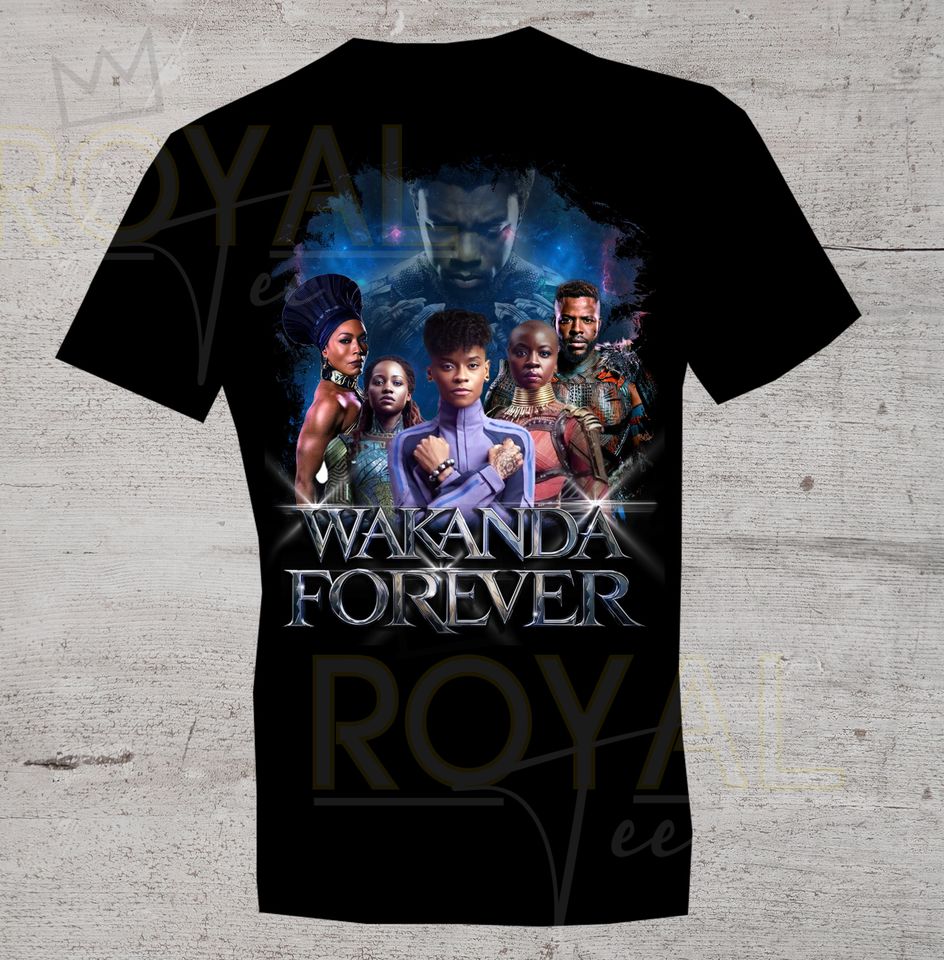 Wakanda Forever Tee Shirt
