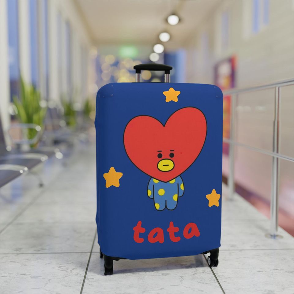BT21 Luggage Cover Kpop Travel Suitcase Protector