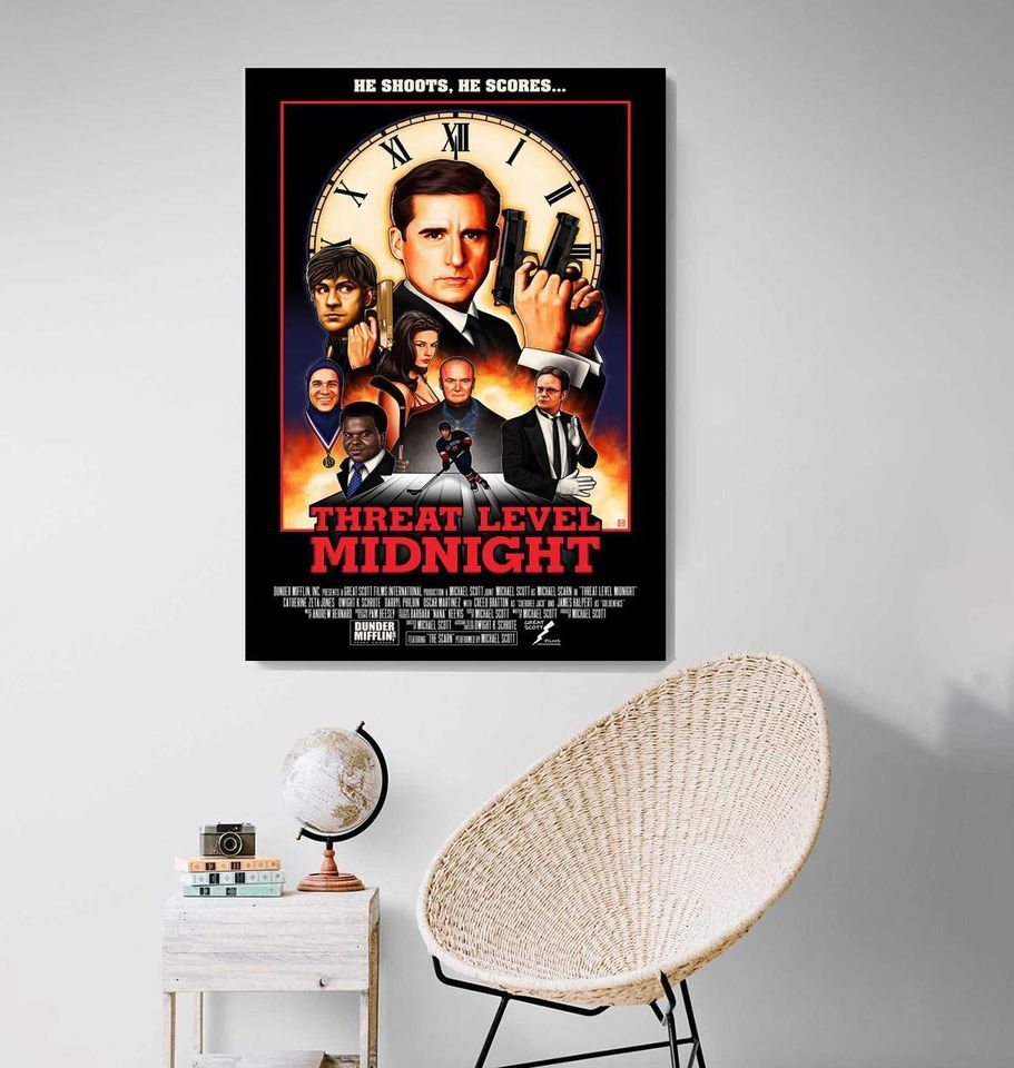 Threat Level Midnight Movie Poster
