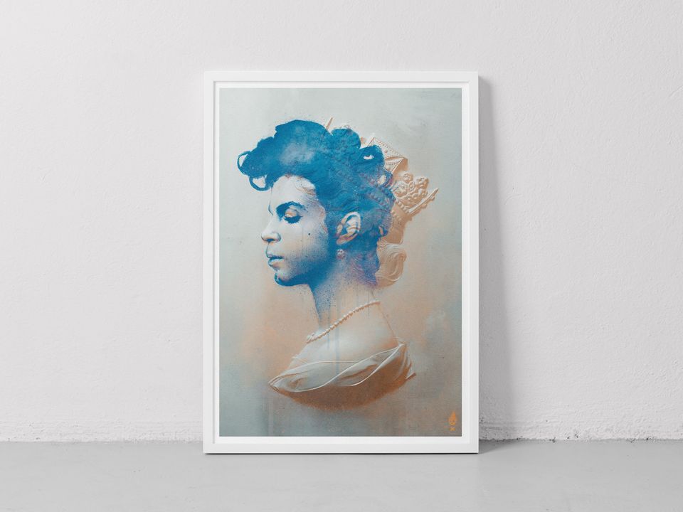 Prince Rogers Nelson Art - Rock Music Wall Design