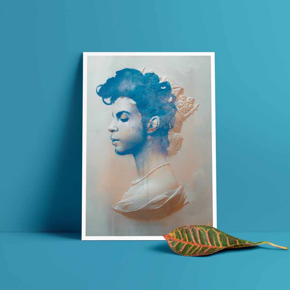 Prince Rogers Nelson Art - Rock Music Wall Design