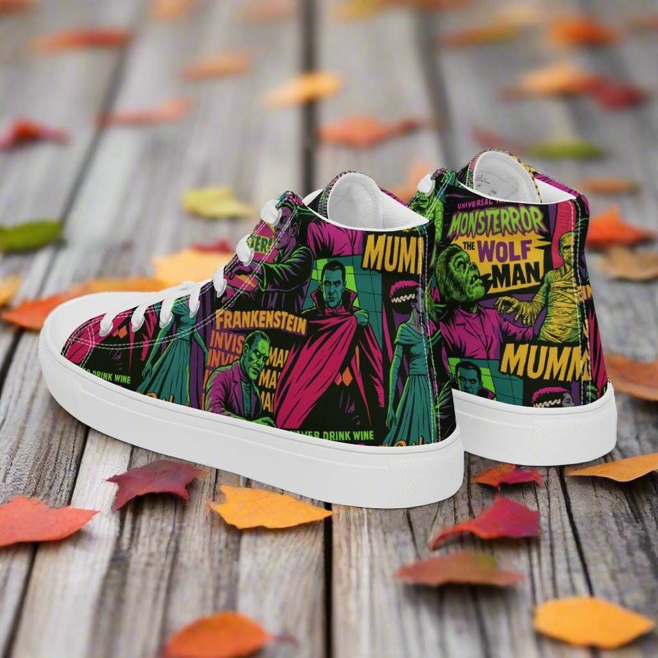 Universal Monsters | Men & Boys High Top Sneakers