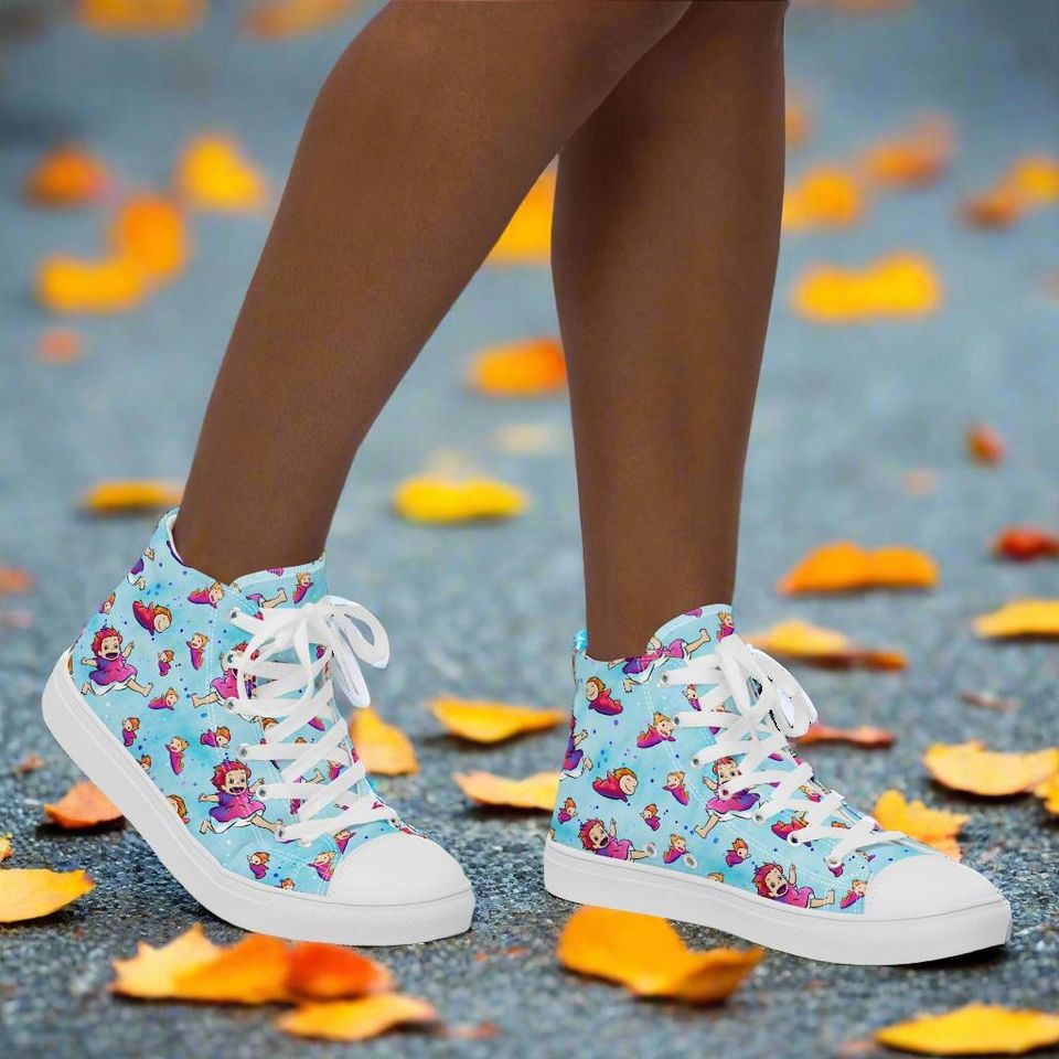 Ponyo | Women & Girls High Top Sneakers