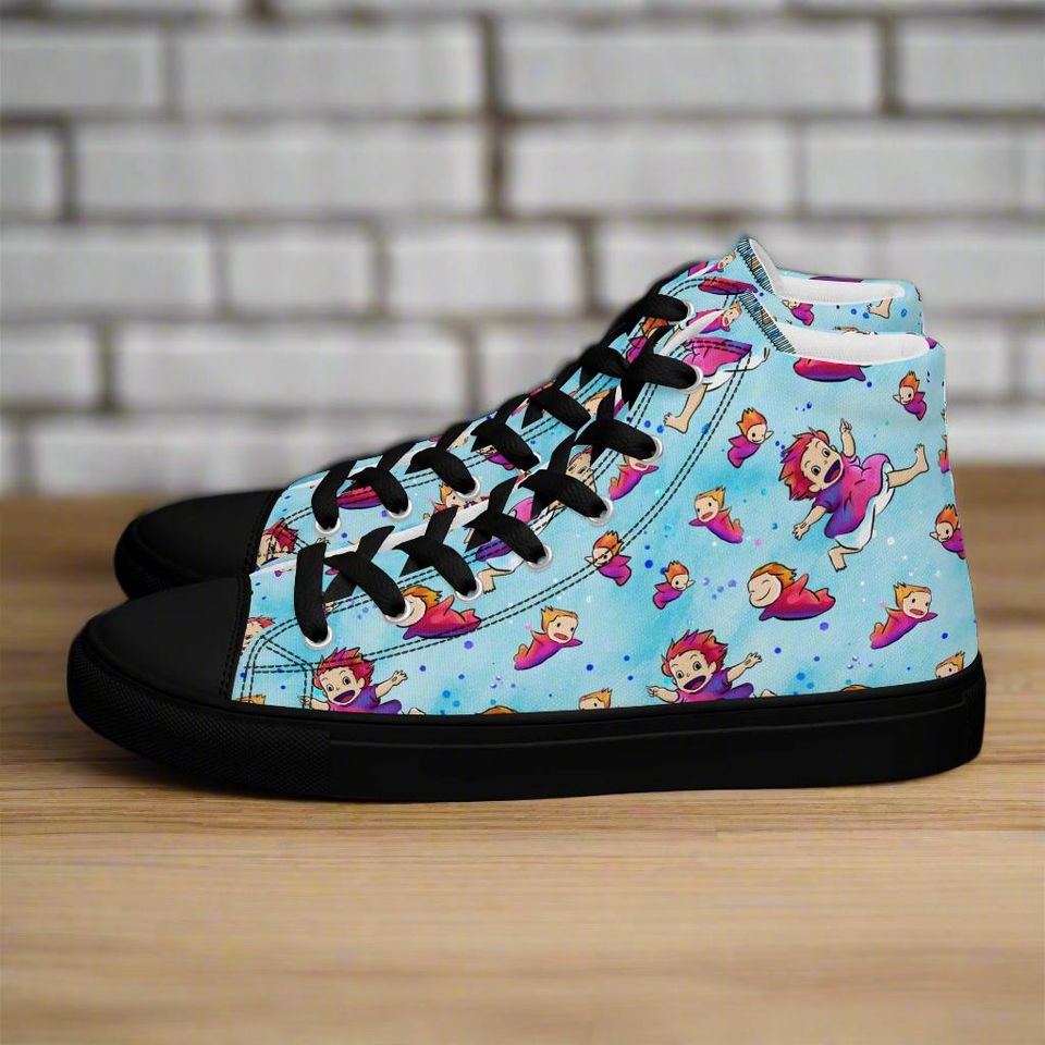 Ponyo | Women & Girls High Top Sneakers