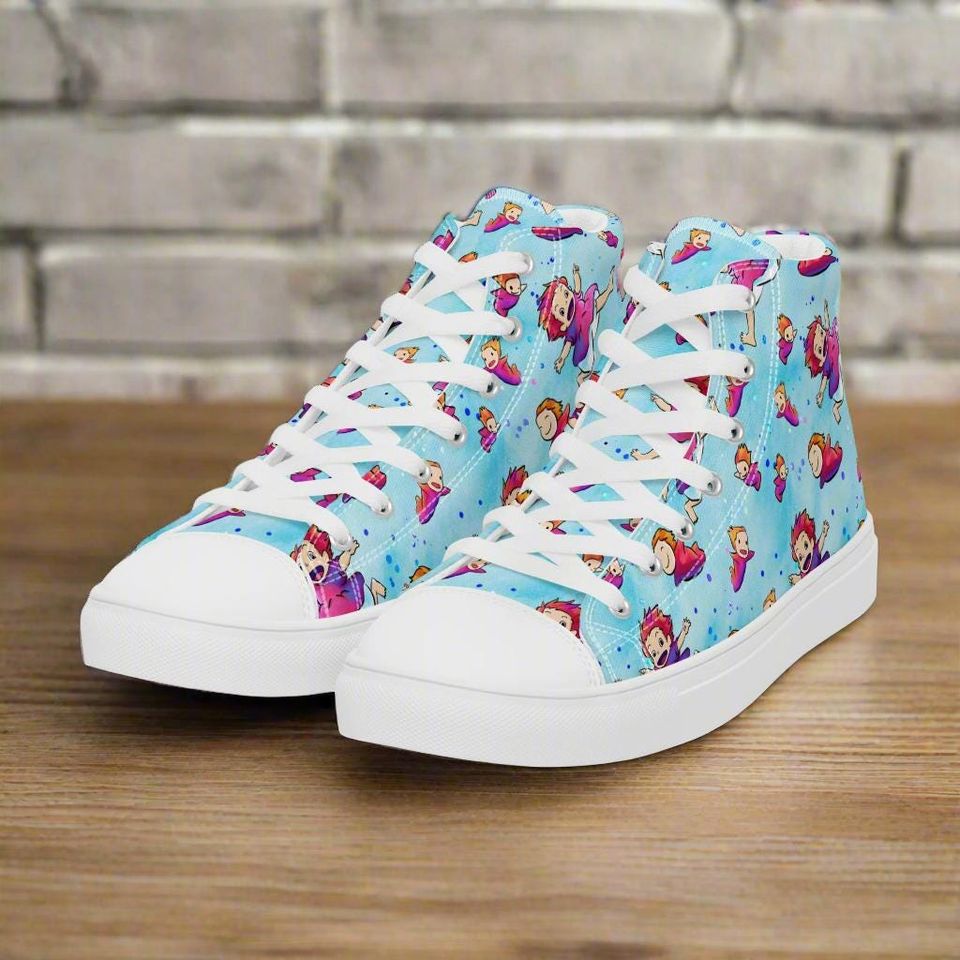 Ponyo | Women & Girls High Top Sneakers