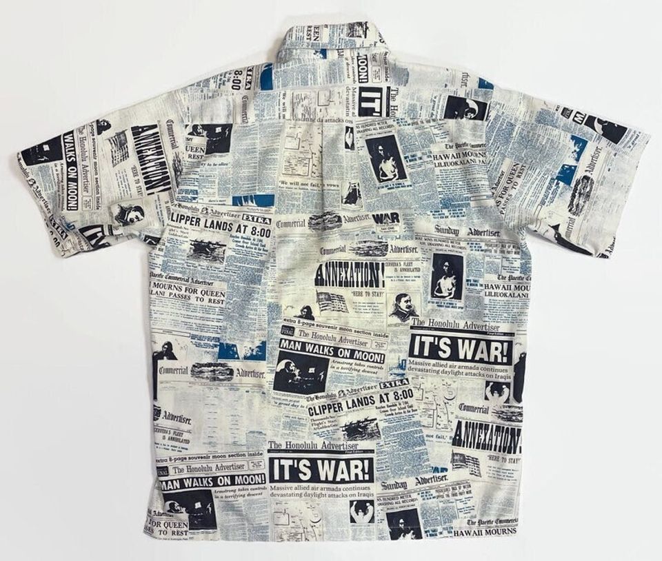 Honolulu Advertiser Aloha Shirt