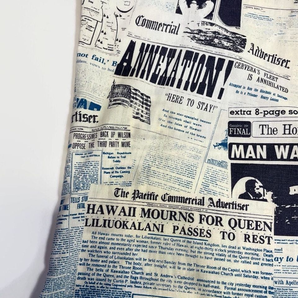 Honolulu Advertiser Aloha Shirt