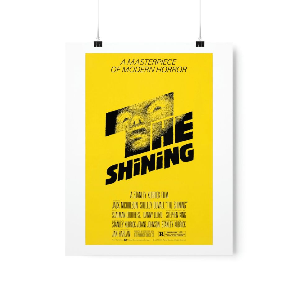 The Shining (1980) Classic Movie Poster