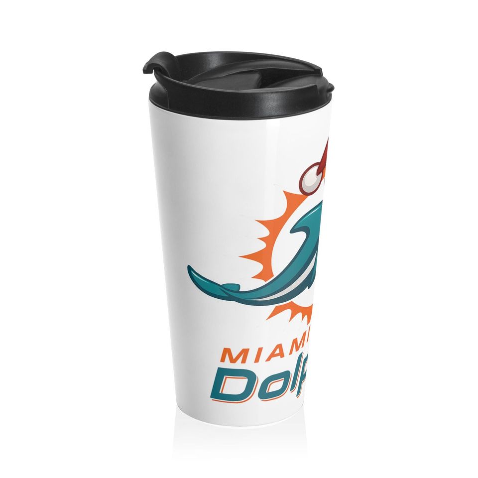 Festive Dolphin Travel Mug