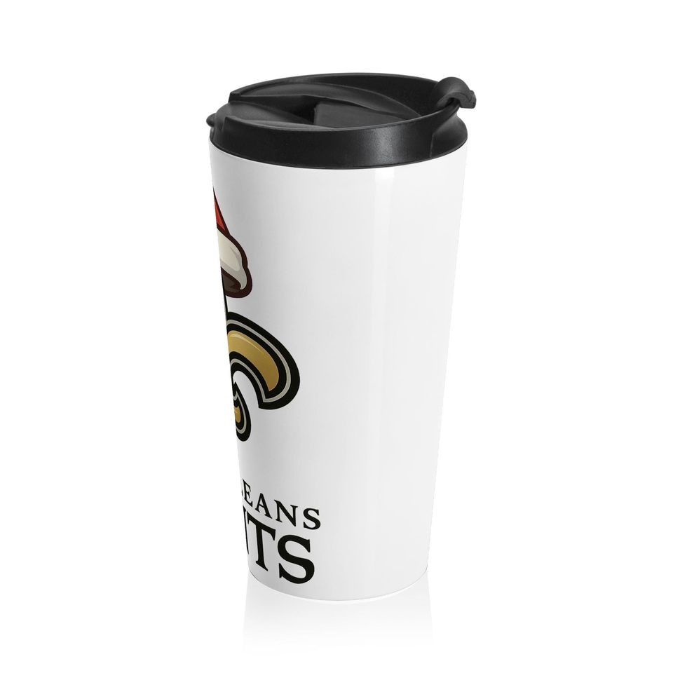 Christmas New Orleans Saints Travel Mug