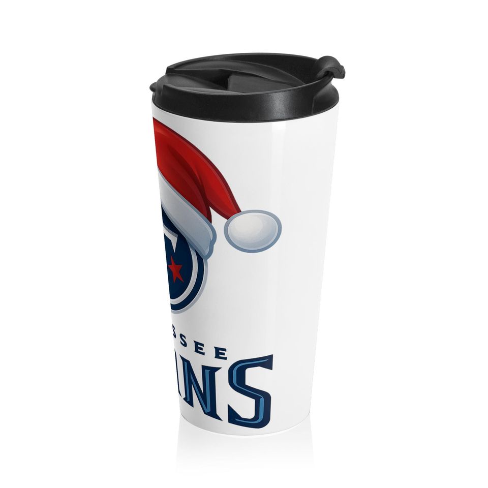 Tennessee Titans Christmas Travel Mug