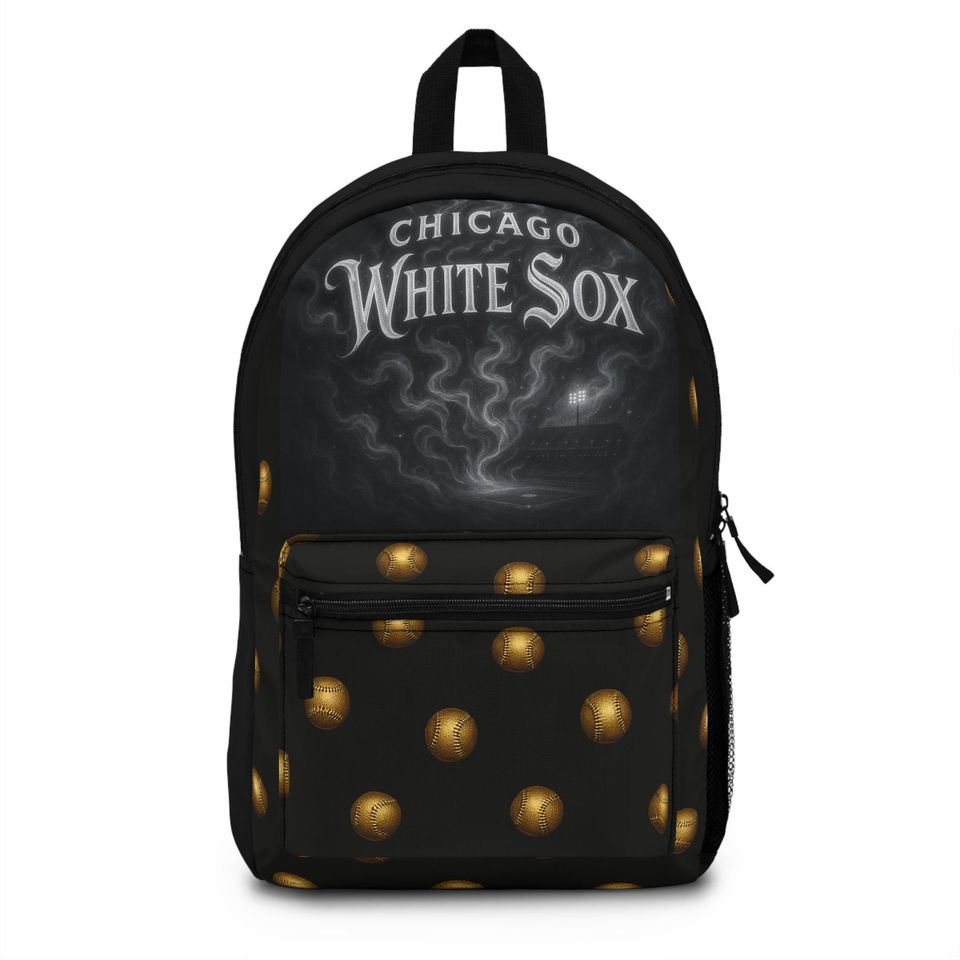 Chicago White Baseball Team Sox Backpack