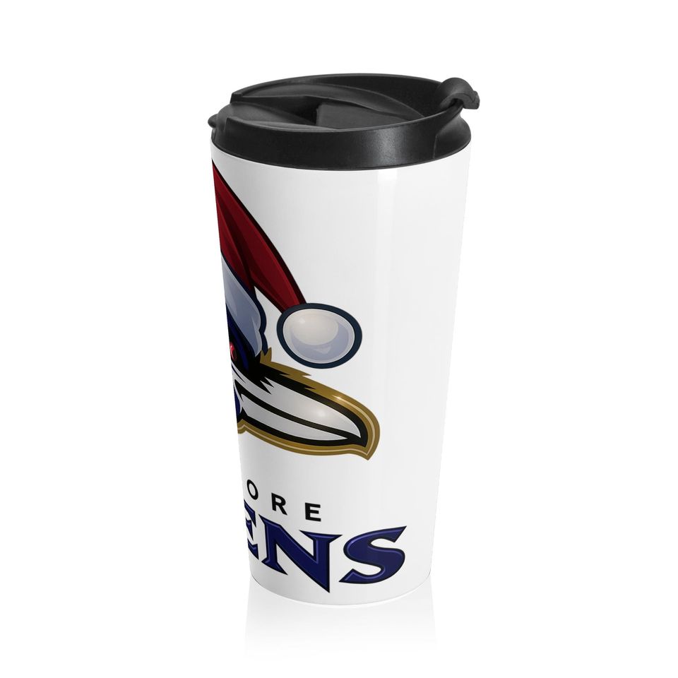 Baltimore Ravens Stainless Steel Travel Mug