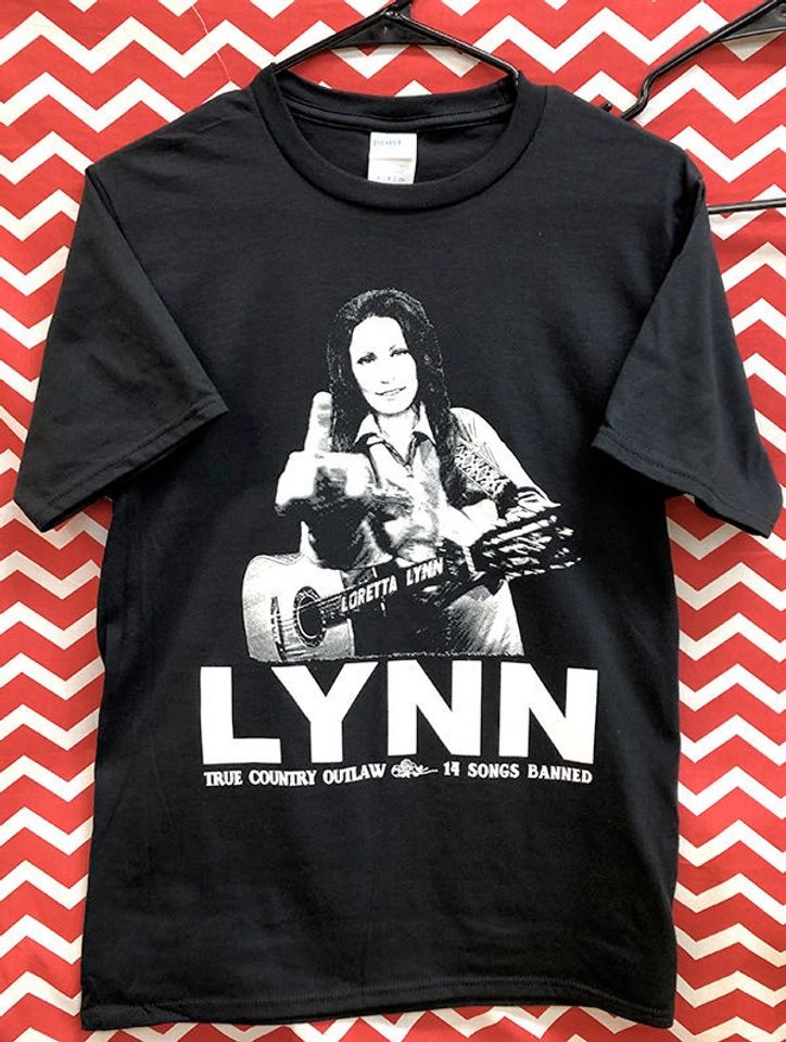 Loretta Lynn- Johnny Cash Middle Finger Shirt