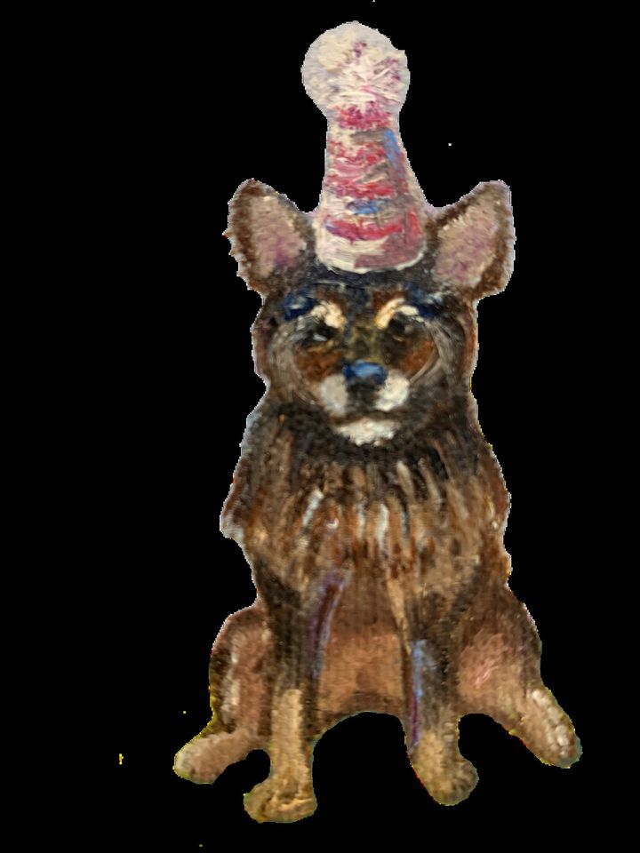 Pink Abstract Pattern 3D Tank Top