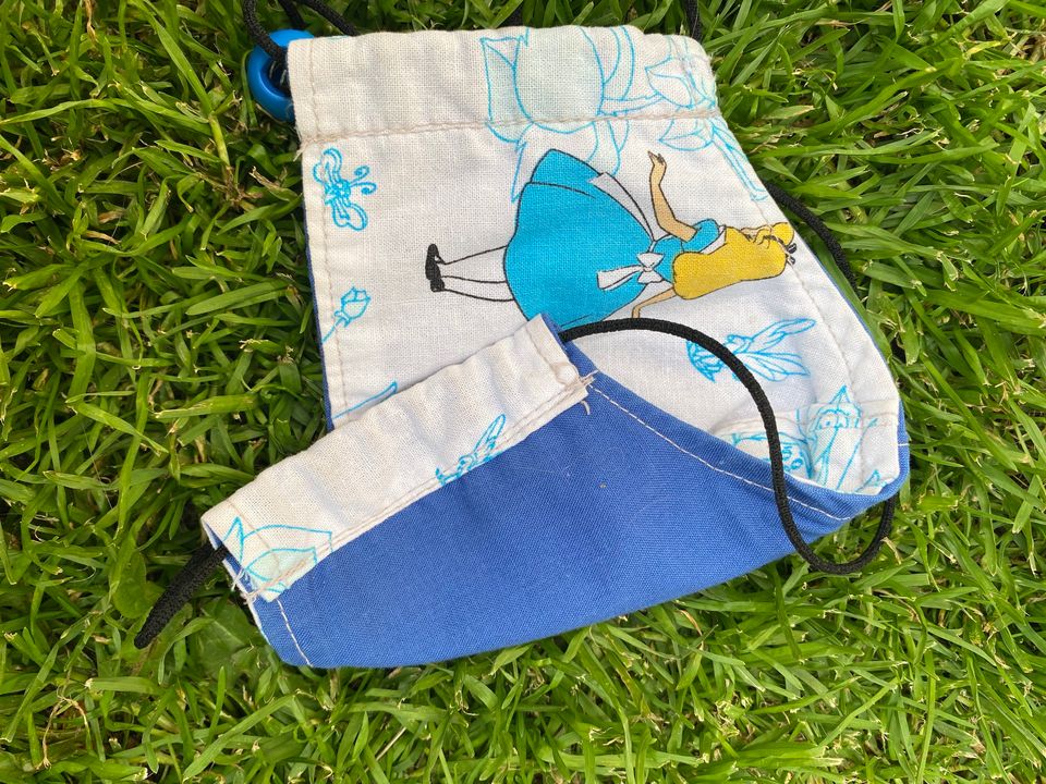 Alice in Wonderland Face Mask