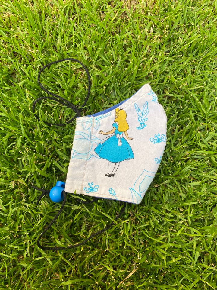 Alice in Wonderland Face Mask
