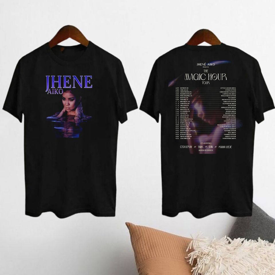 The Magic Hour Tour 2024 Jhene Aiko Double Sided Shirt