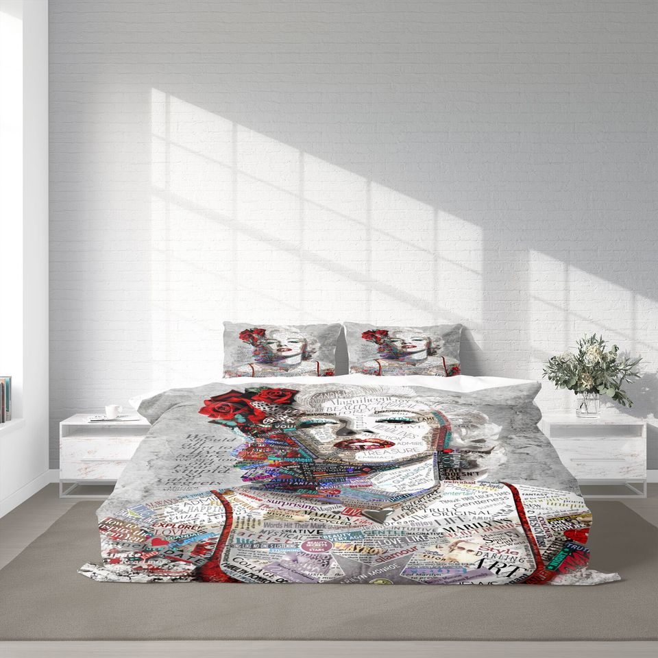 Marilyn Monroe Bedding Set - Celebrity Beding Set