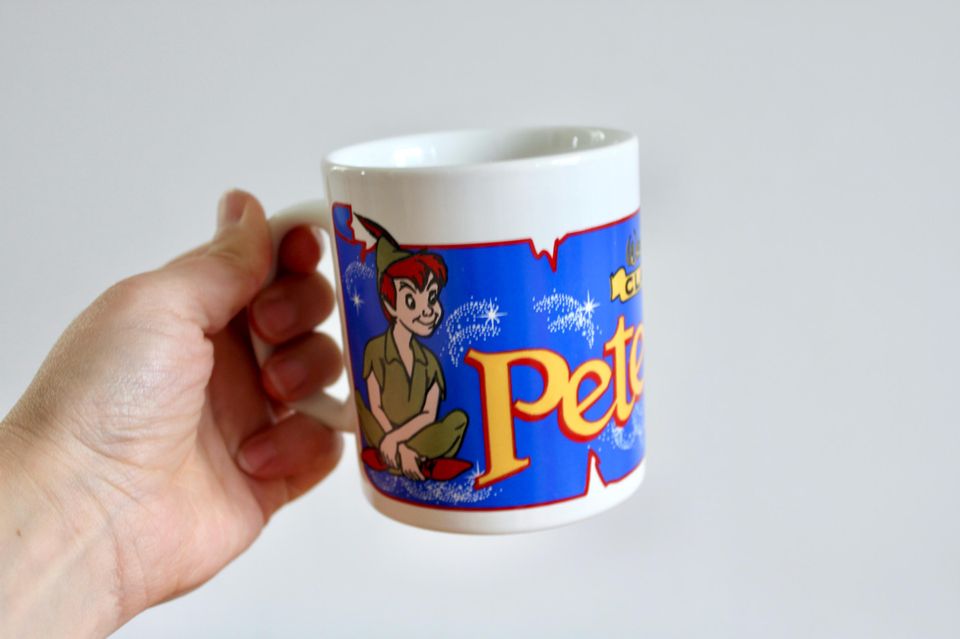Retro Disney Peter Pan Mug | Retro Mug, Retro Kitchen, Vintage Kitchen