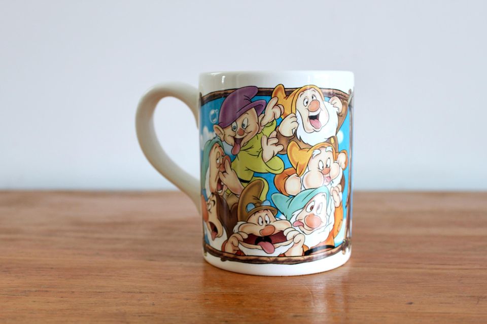 Collectable Disney Seven Dwarfs Mug, Staffordshire Tableware