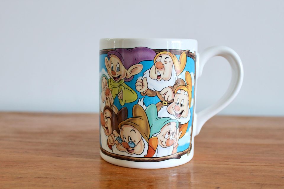 Collectable Disney Seven Dwarfs Mug, Staffordshire Tableware