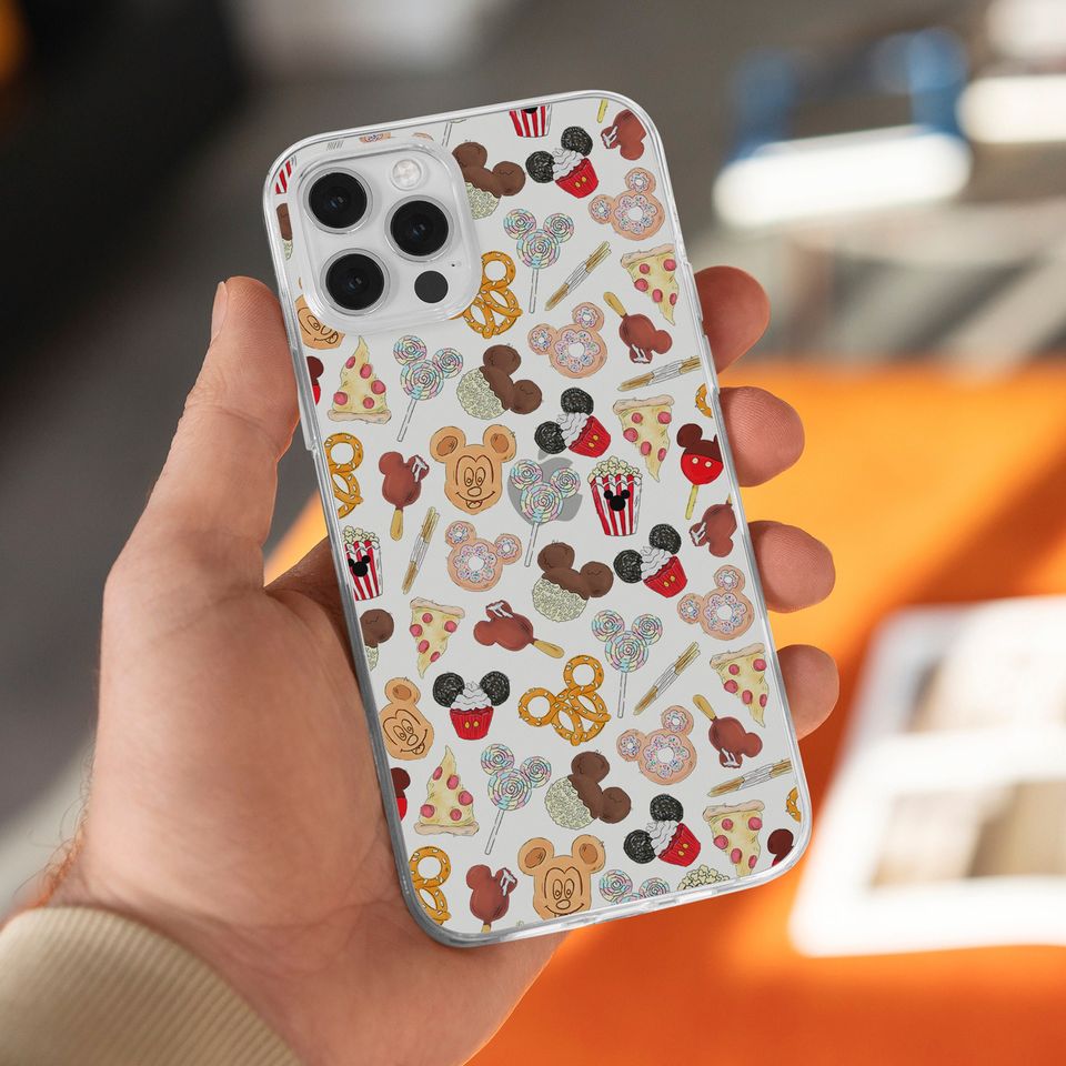Theme park snack  Phone Silicone case for iPhone