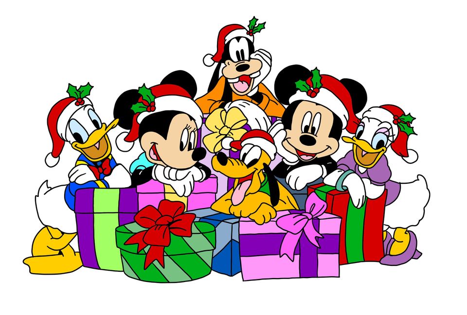 Mouse Cartoon and Friends with Presents Yard Sign