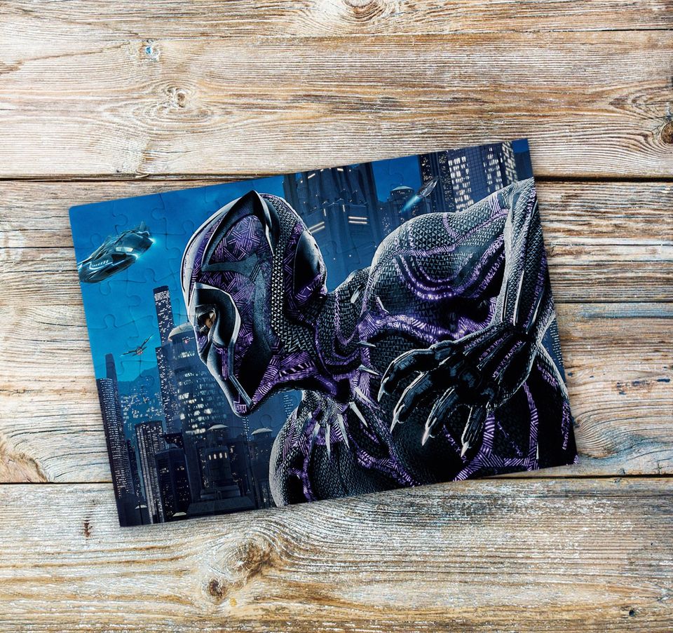 Marvel, Avengers, Black Panther Jigsaw Puzzzle