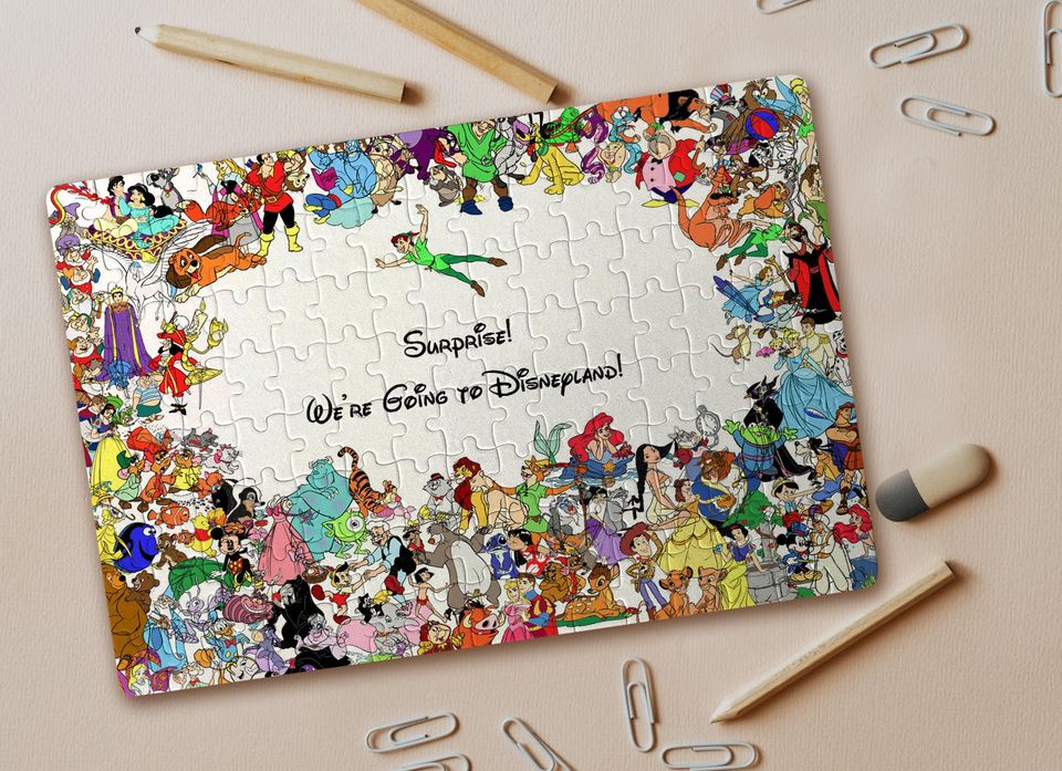 Disney Characters Jigsaw Puzzle