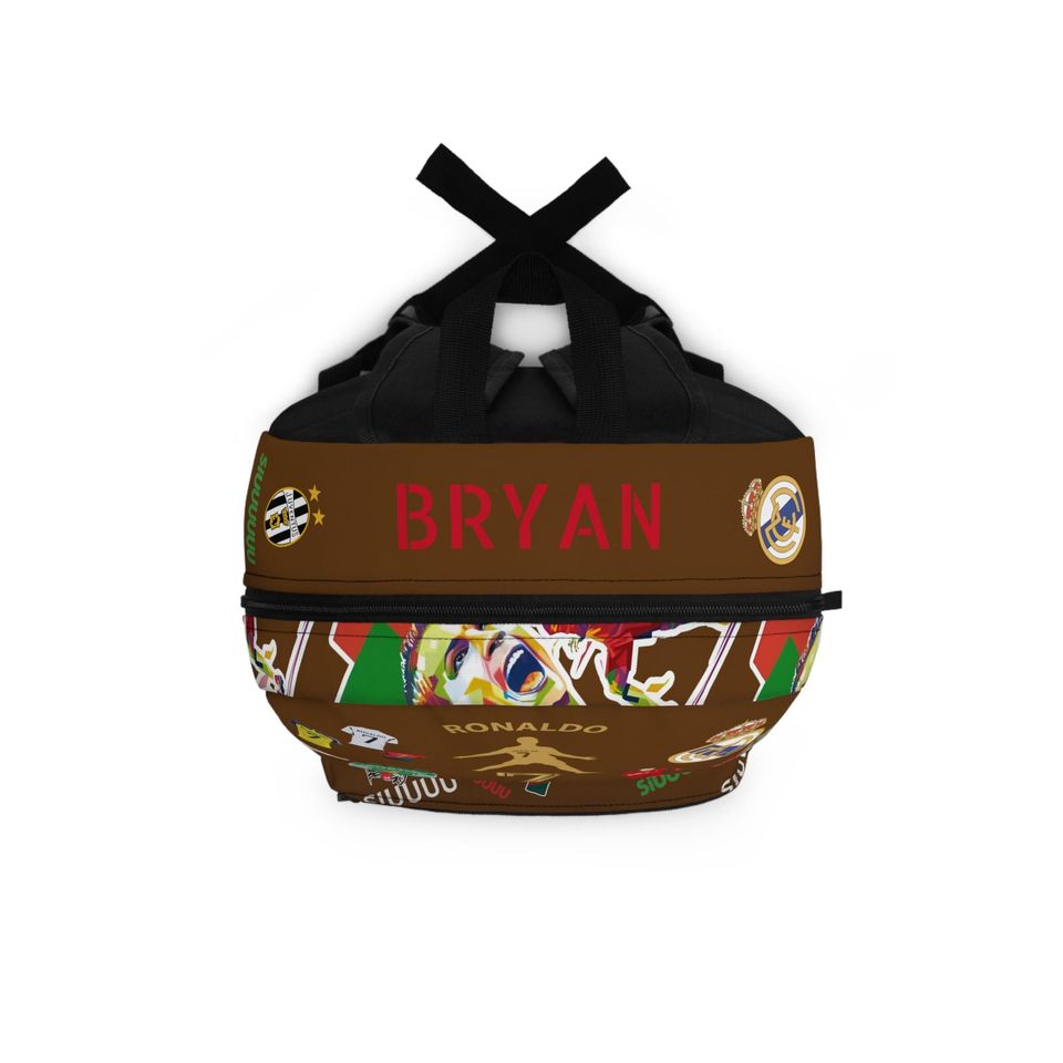 Ronaldo Backpack - School Bag - Soccer Fan Gift - Sports Backpack