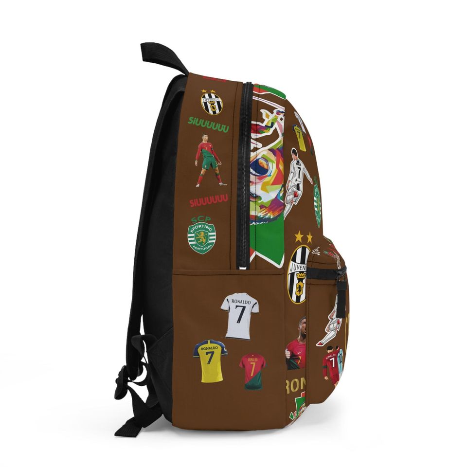 Ronaldo Backpack - School Bag - Soccer Fan Gift - Sports Backpack