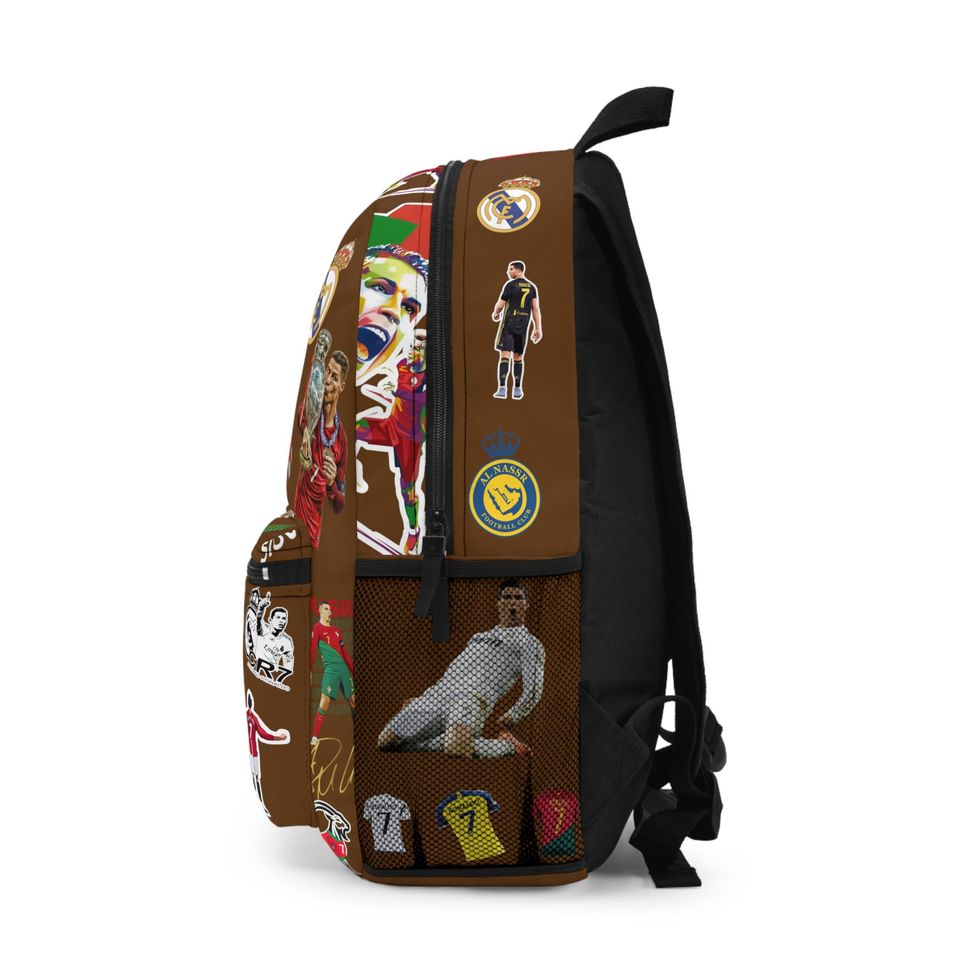 Ronaldo Backpack - School Bag - Soccer Fan Gift - Sports Backpack